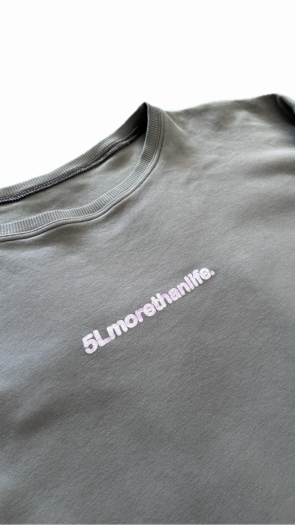 5L pink and grey extended long sleeve