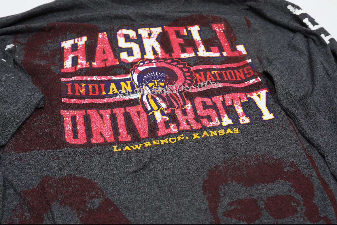 5L reworked " college " longsleeve