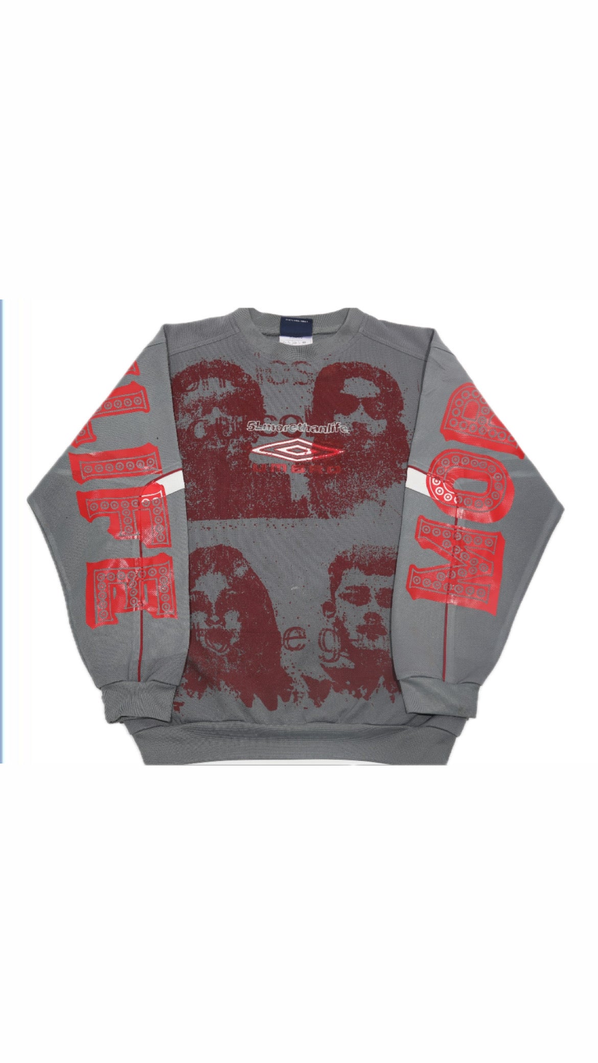 5L reworked " blood " sweater OS