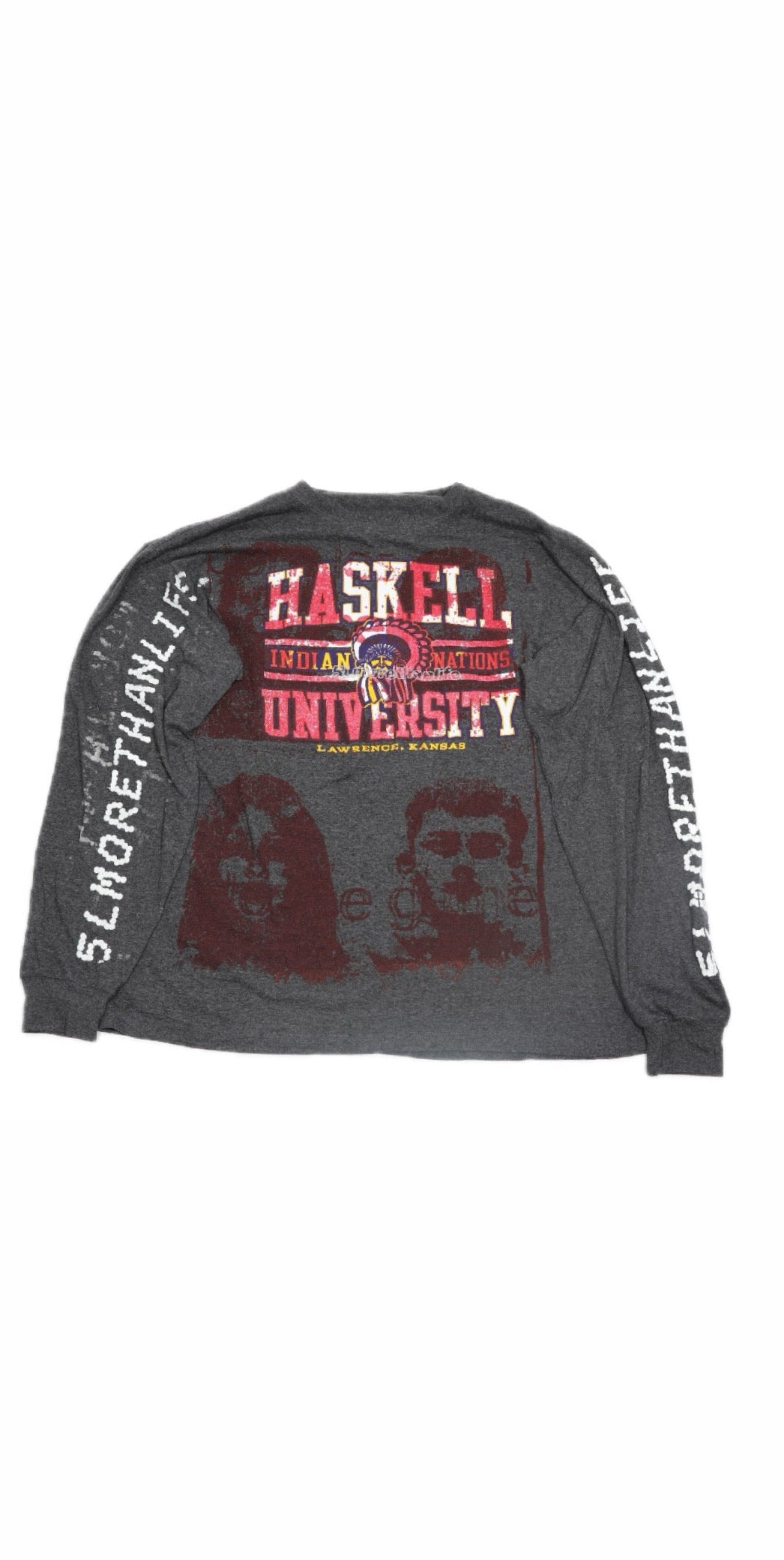 5L reworked " college " longsleeve