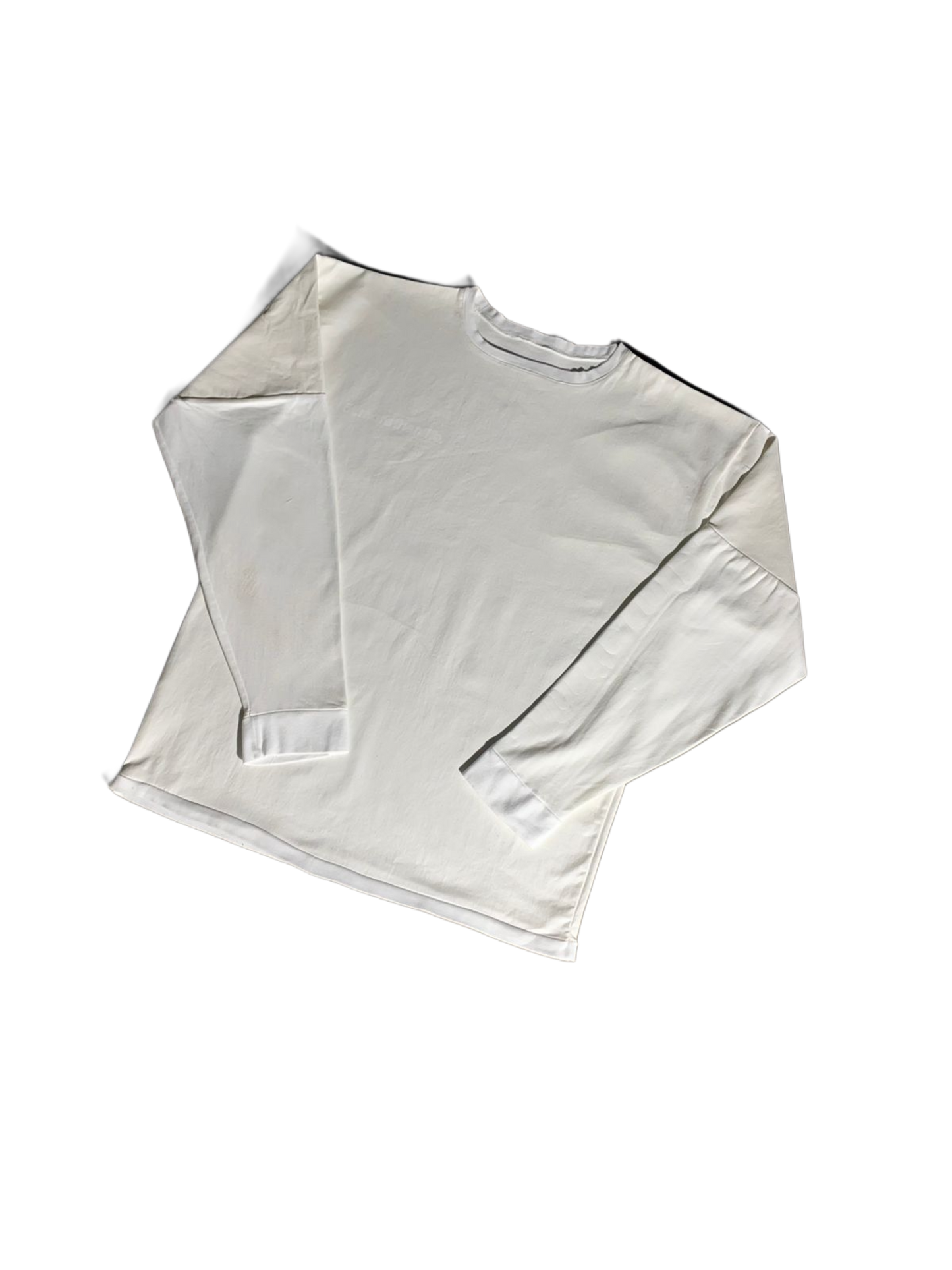 5L white on white extended longsleeve