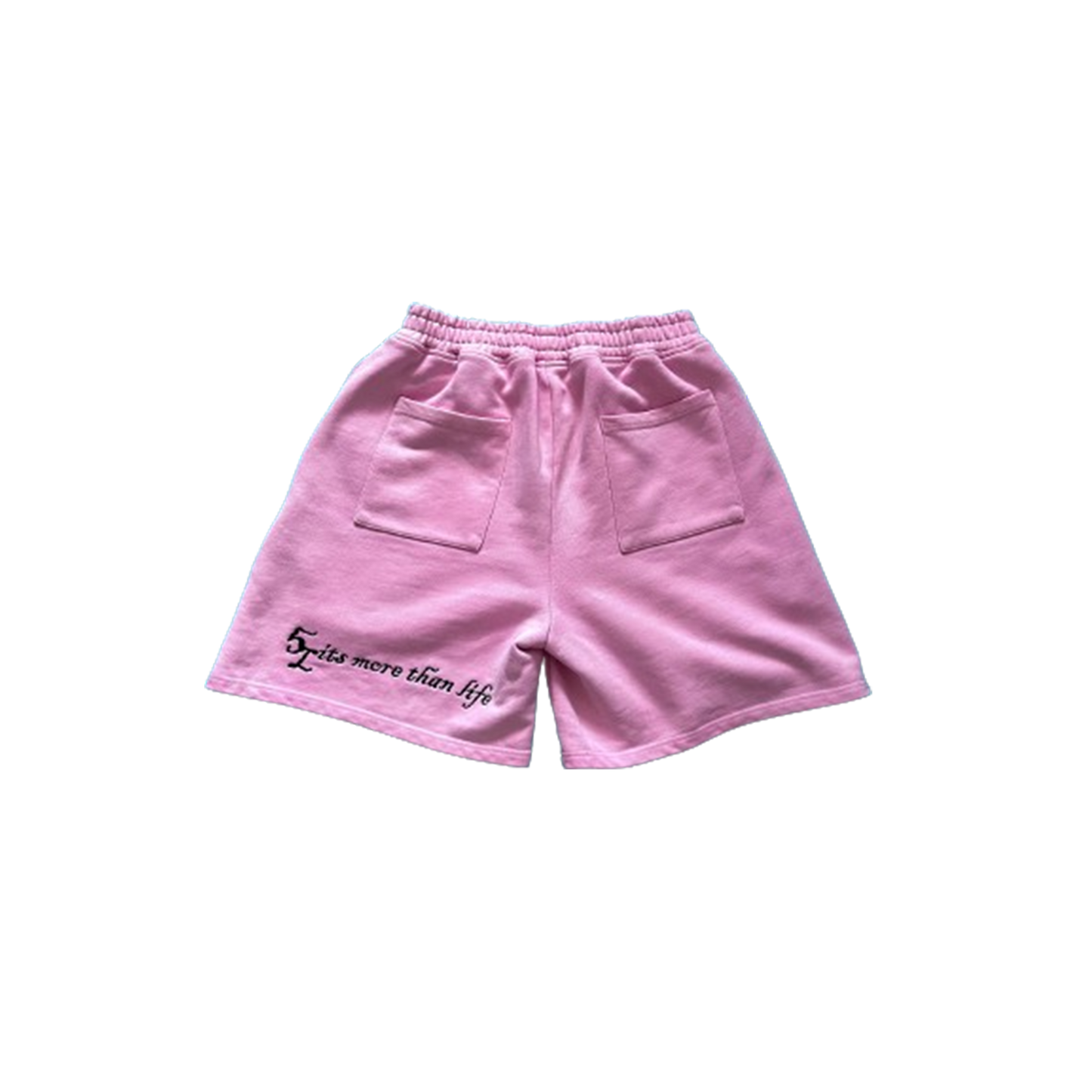 5L shorts washed pink